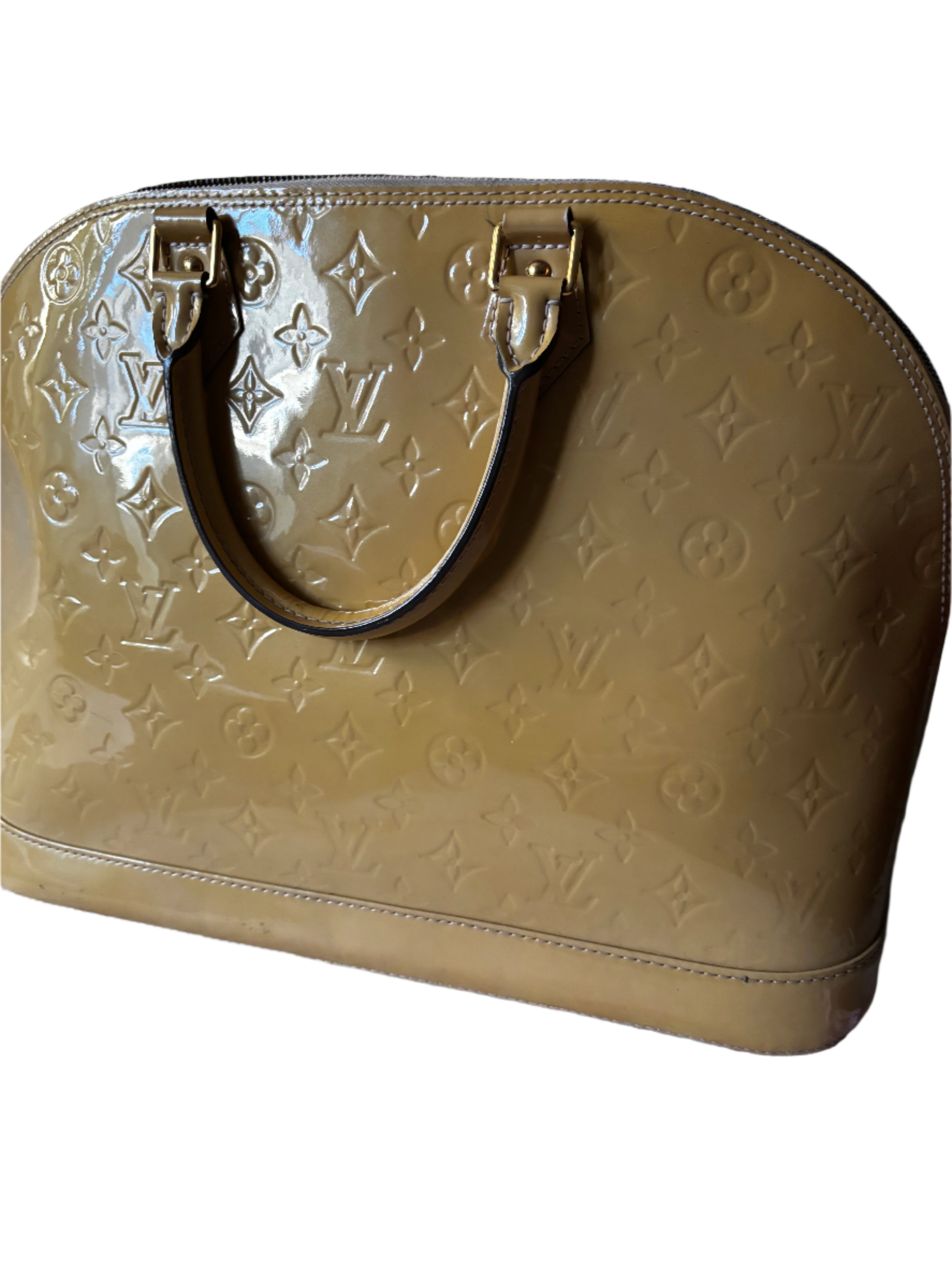 Louis Vuitton Alma Monogram Vernis Alma GM